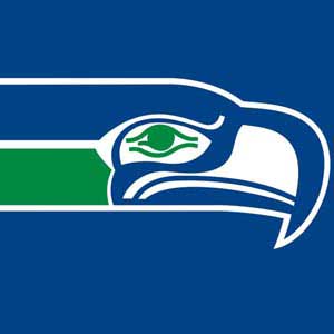NFL Seattle Seahawks Retro Logo Steam Deck Handheld Gaming Computer Skin